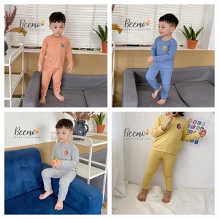 Bộ thu đông - Bộ quần áo thun tăm 100% cotton cho bé yêu - Beemo