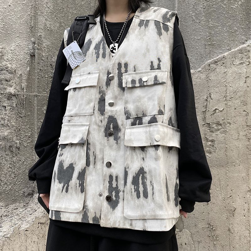 Áo vest nhiều túi hàn quốc | BigBuy360 - bigbuy360.vn