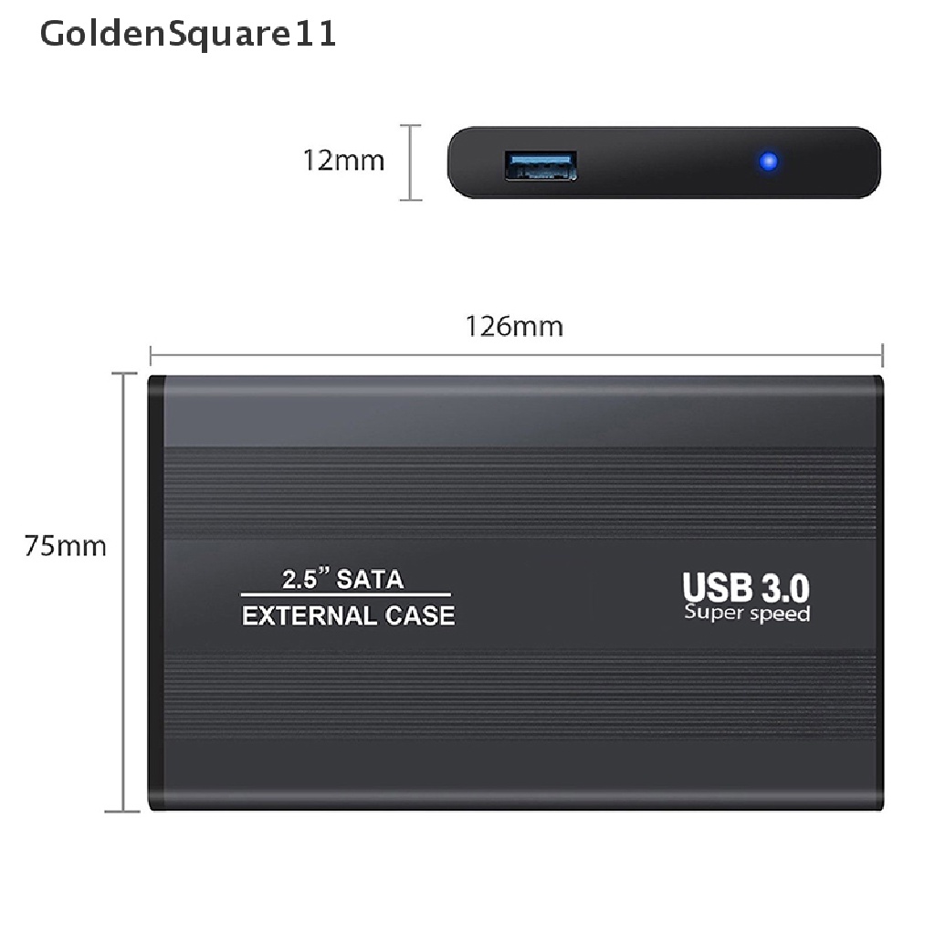 Vỏ Ổ Cứng Ngoài HDD USB 3.0 SATA 2.5 &quot;Inch Goldsquare11 Ốp