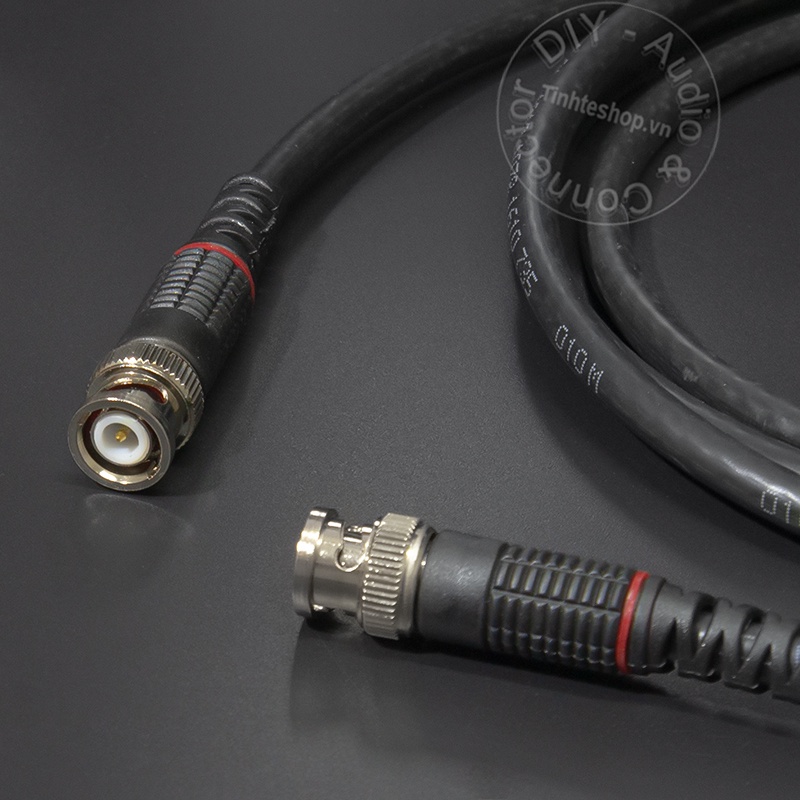 Dây BNC đực cái DIY 0.2 đến 5 mét - BNC male to female cable