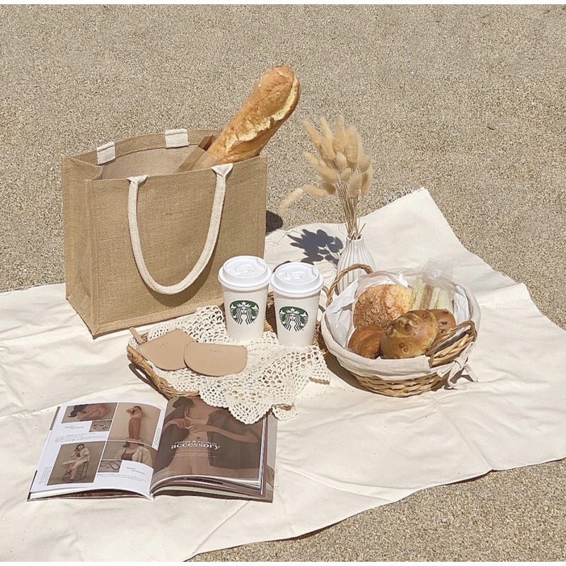 Thảm Picnic Vải Bố Canvas Dày