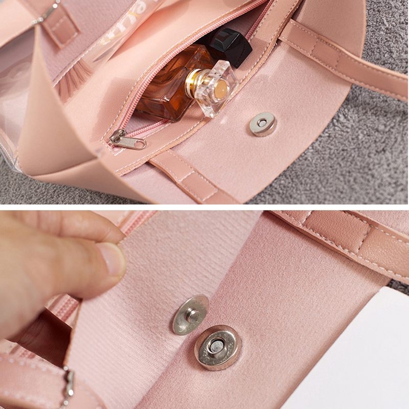 Túi xách in hình chim hồng hạc cho nữ