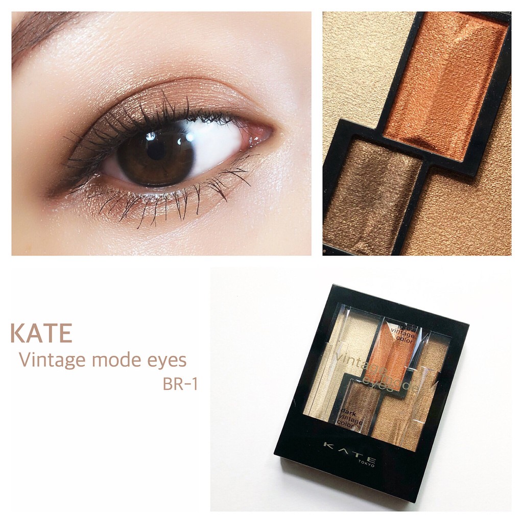 Phấn mắt Kate Vintage Mode Eyes 3.3g của Kanebo Nhật bản nội địa đủ tông màu GIÁ XẢ