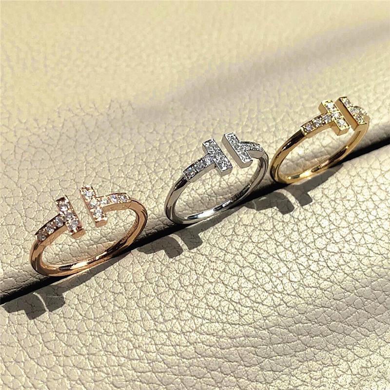 Nhẫn Hở Mạ Vàng 18K Đính Đá Zircon Sang Trọng