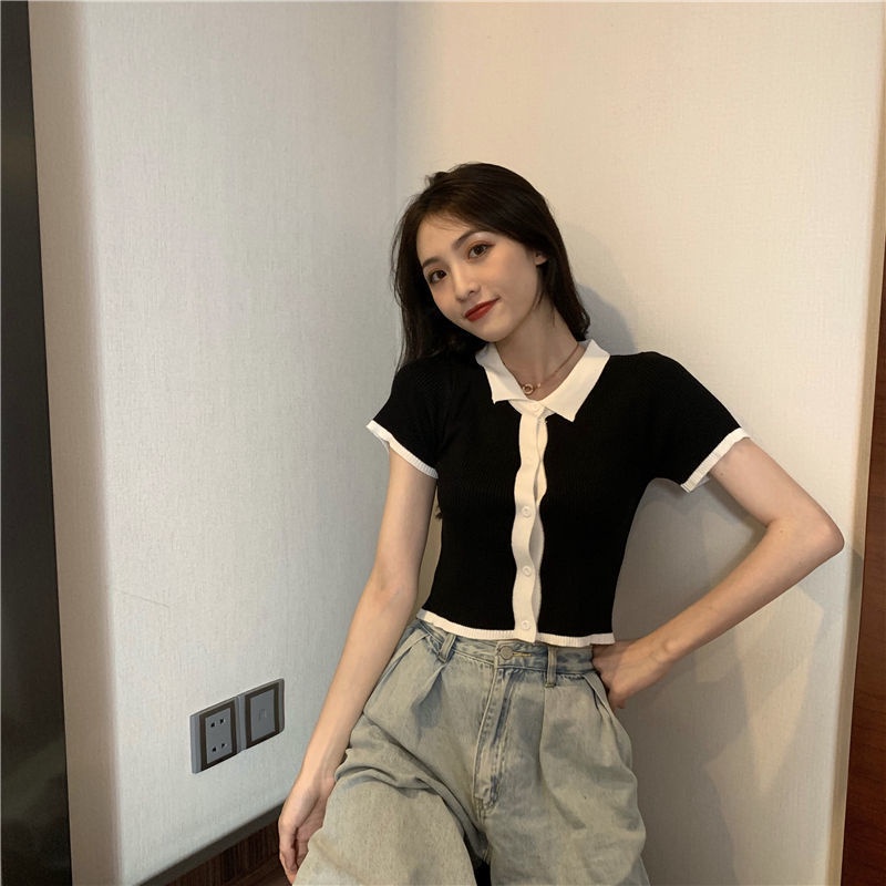 NRVP (MớI) Áo KhoáC Cardigan NgắN Tay ThờI Trang