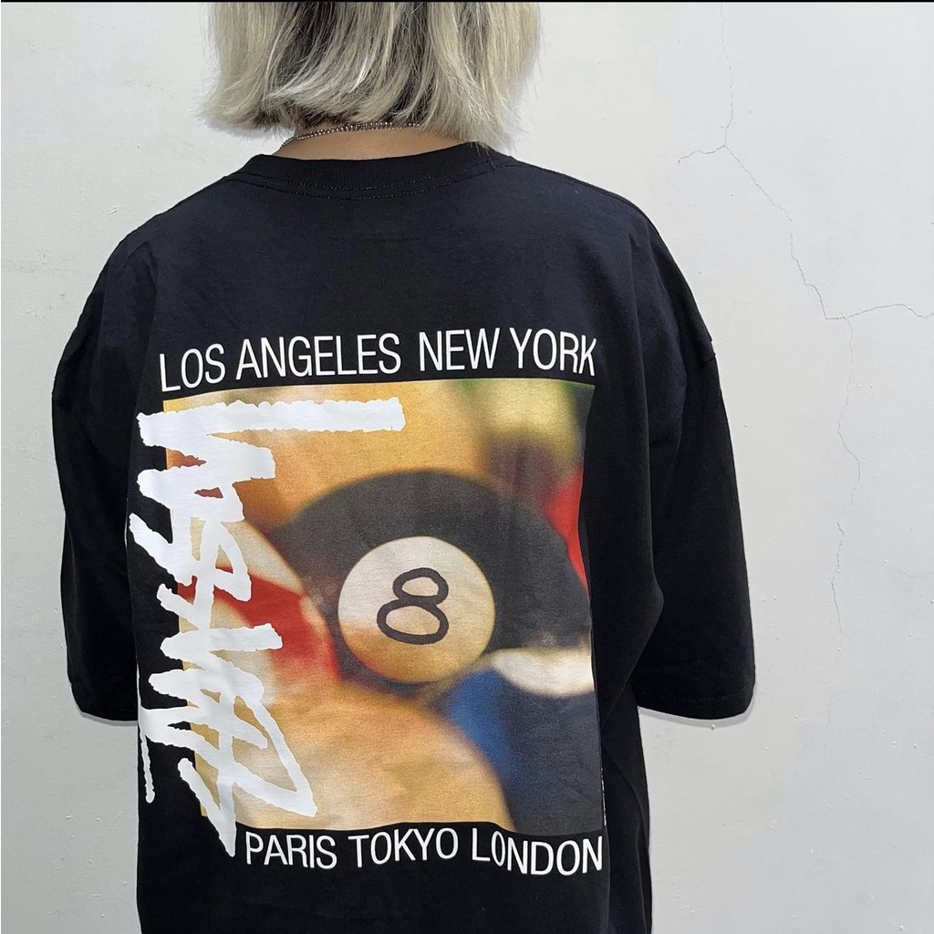 Áo Thun Stussy Billiards 100% CHÍNH HÃNG - CÓ SẴN
