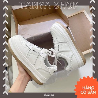 Giày thể thao nữ basic trắng - mã re365