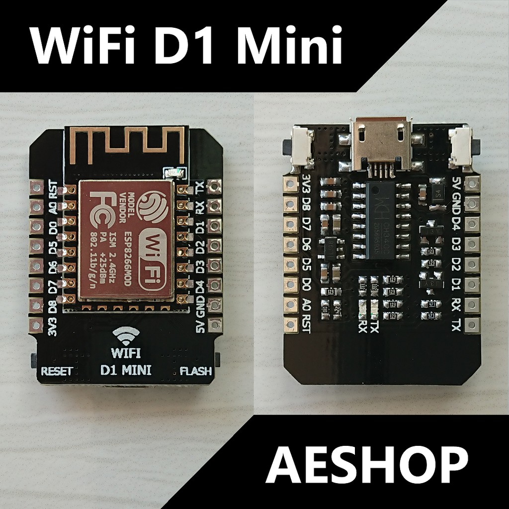 Kit ESP8266 D1 Mini bản cải tiến | BigBuy360 - bigbuy360.vn