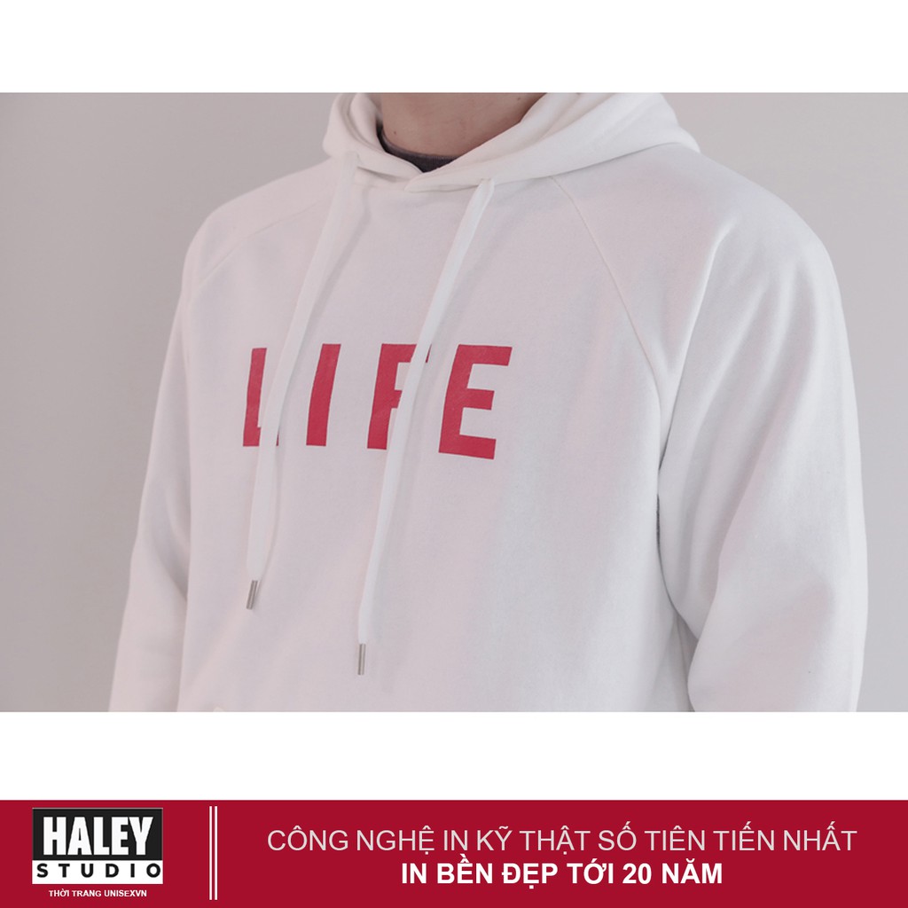 Áo Hoodie LIFE Nam Nữ unisex phong cách Hàn Quốc cá tính, Chất nỉ bồng đẹp mã HD02 - Quà tặng ngẫu nhiên