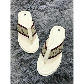 DÉP KẸP NAM GUC TRẮNG QUAI TRUYỀN THỐNG