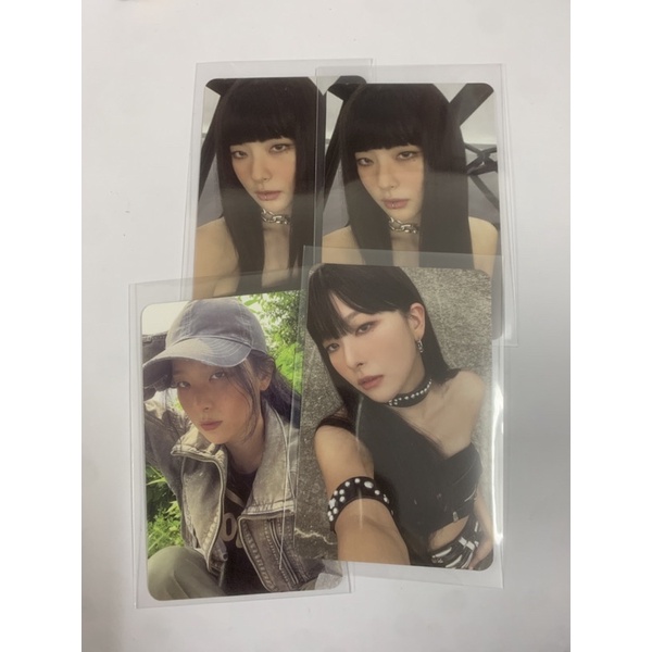 CARD ẢNH BO GÓC ALBUM NHÓM NHẠC RED VELVET OFFICIAL CÁC ERA SEULGI