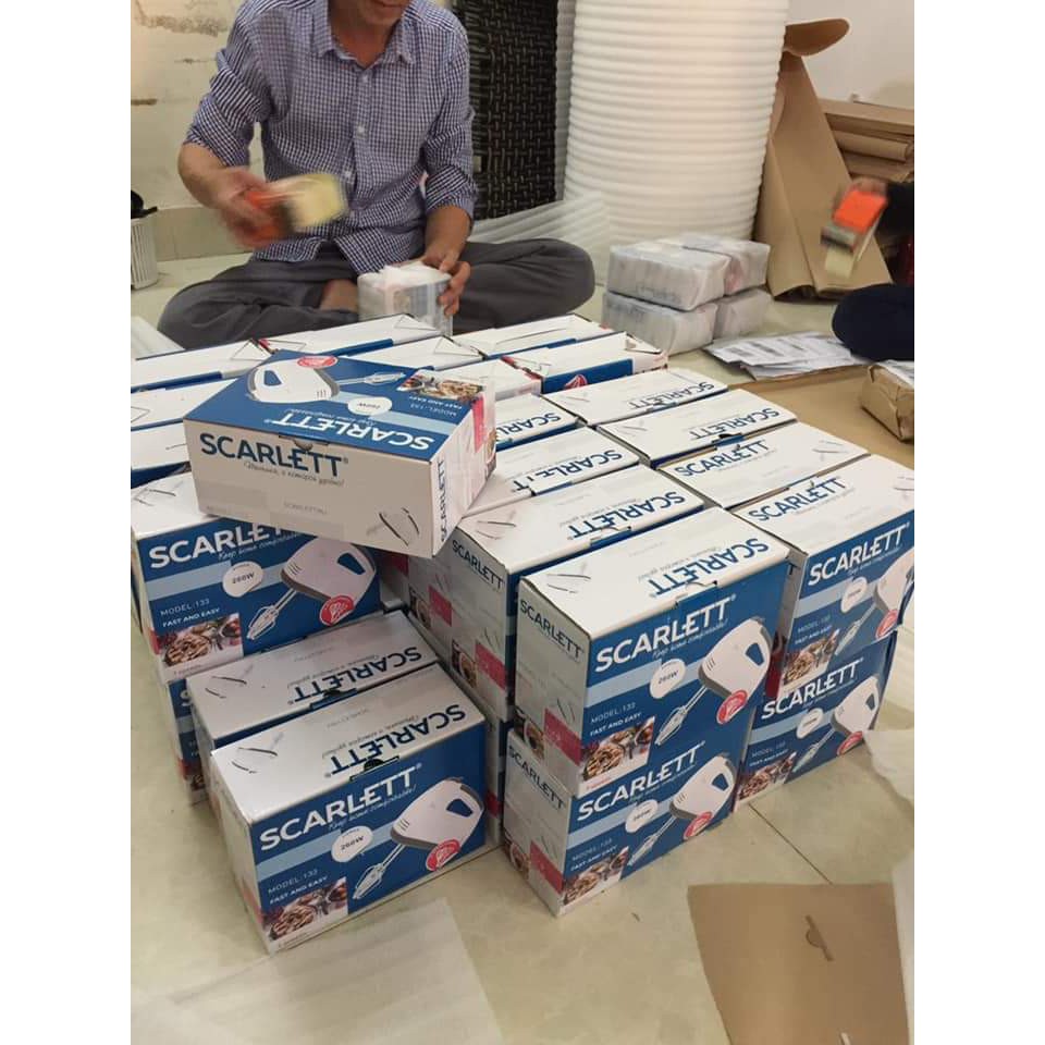 (BH1 năm) Máy đánh trứng nhào bột cầm tay GHM-4565 tặng 2 que nhào bột