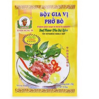 Bột gia vị phở bò Kim Hưng 25g/ 75g