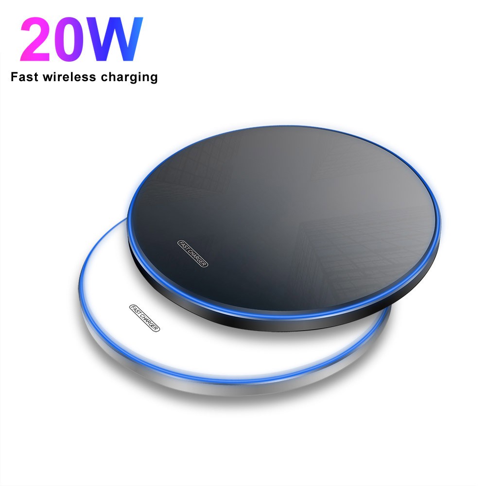 Đế sạc không dây 30w Qi thích hợp cho Xiaomi Mi 9 Pro Iphone 11 X Xs Max Xr 8 Plus