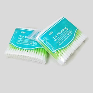 Combo 2 gói tăm bông người lớn (100 tăm 1 gói)