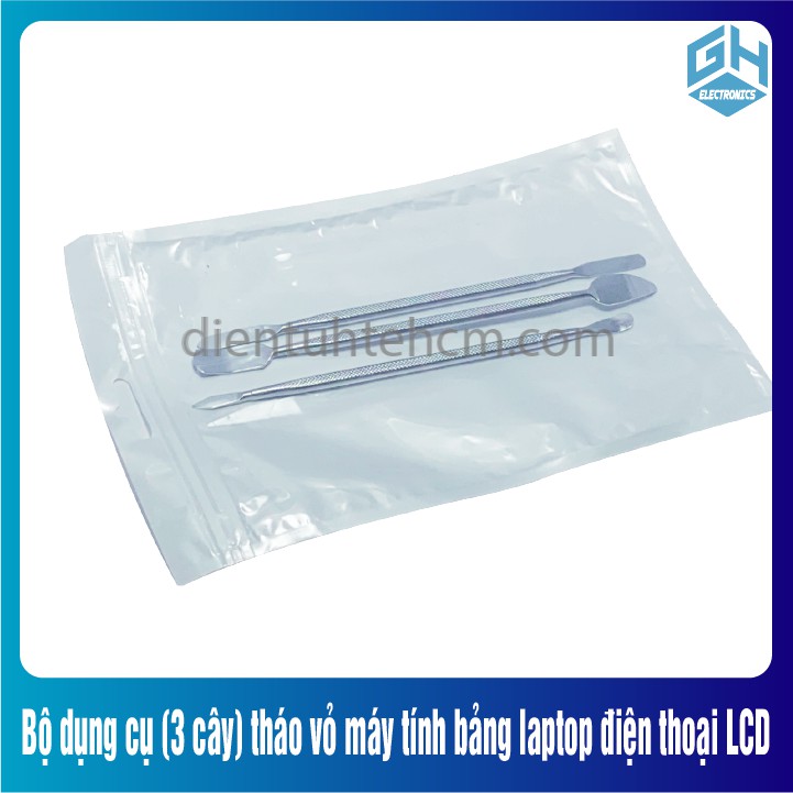 Bộ dụng cụ (3 cây) tháo vỏ máy tính bảng laptop điện thoại LCD