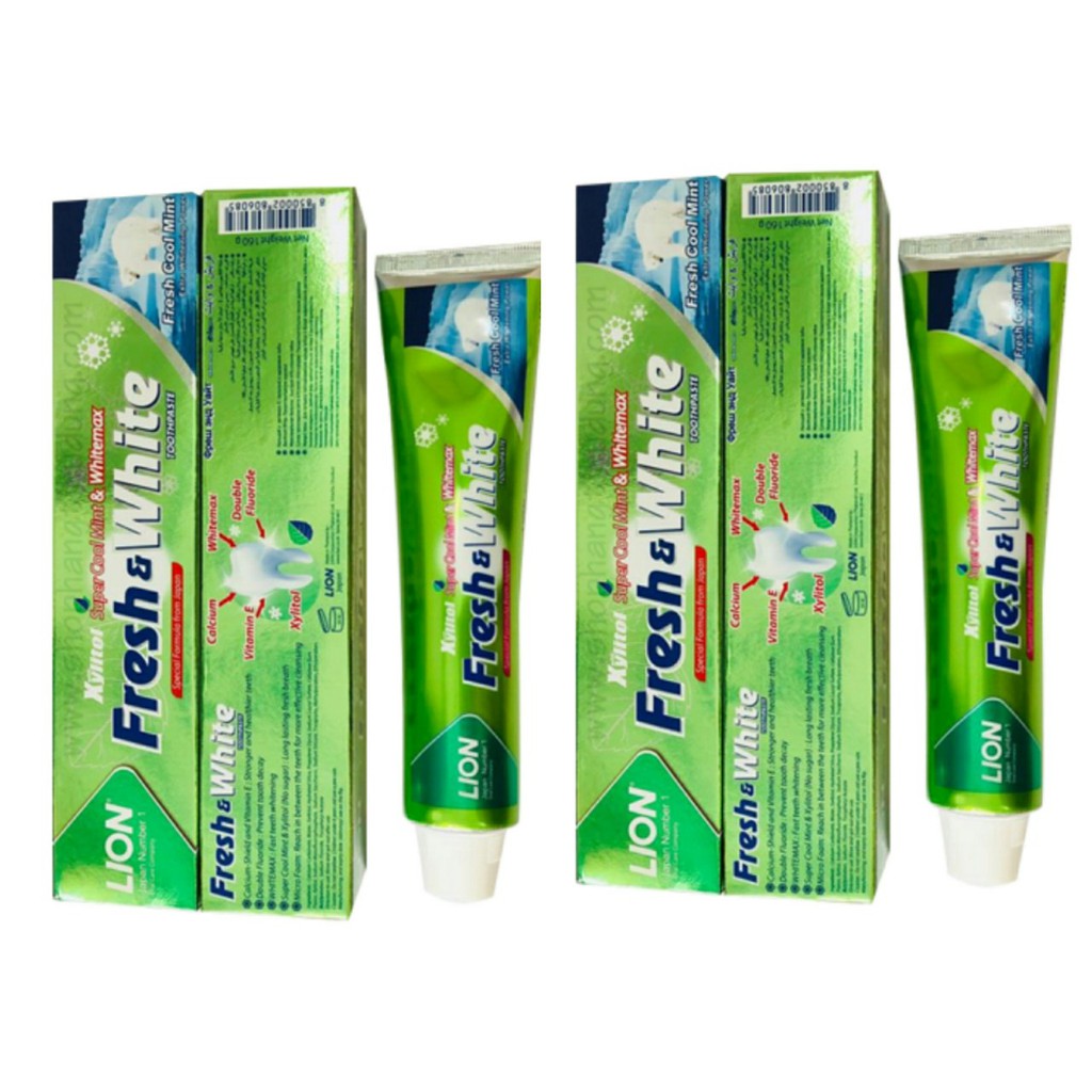 Kem Đánh Răng Fresh &amp; White - Fresh Cool Mint 160gr