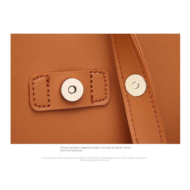 Túi Tote Cầm Tay Đeo Vai Sức Chứa Lớn Màu Trơn Họa Tiết Vỏ Quả Vải Cho Nữ