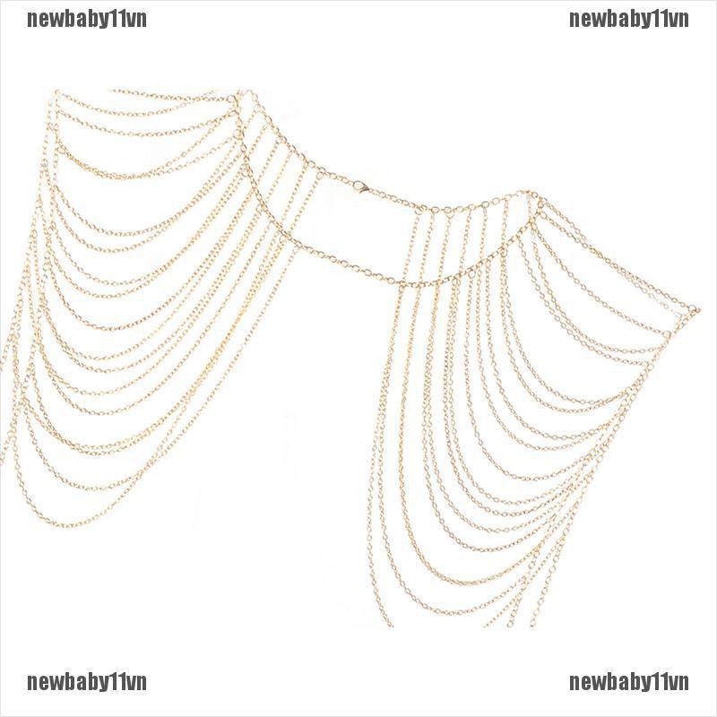 Vòng cổ Toàn Thân Thiết Kế Tua Rua Thời Trang Gợi Cảm Cho Nữ