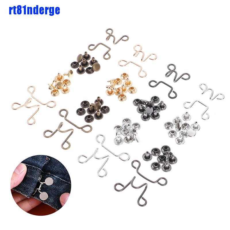 Nút Đóng Thắt Lưng Không Cần Đóng Đinh 27 / 32MM Tùy Chỉnh Tiện Dụng