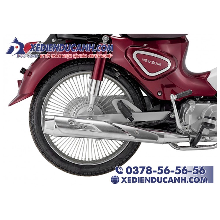 Xe số 50cc Cub 81 Ally New SE - vành nan hoa - 2021