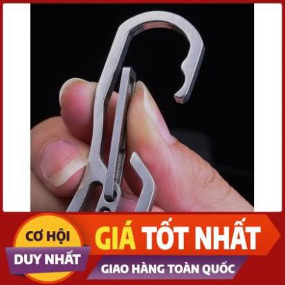 Móc Khóa EDC Thép 420 - 2 Đầu- Chiệu Lực Tốt - Phượt - Dã Ngoại - Cấm Trại - KHÔNG TREO CON NGƯỜI - Hàng Có Sẵn