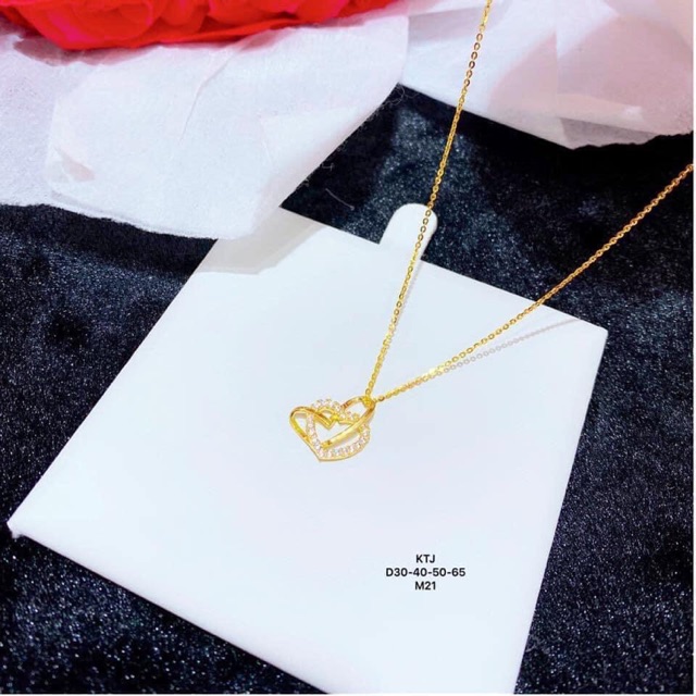 Dây chuyền mặt tim lồng