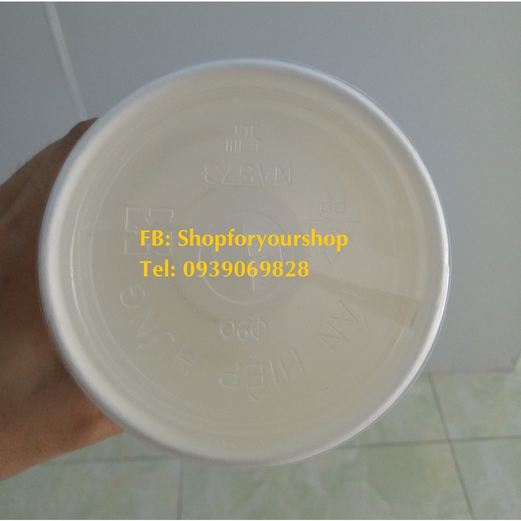 50 LY GIẤY IN HÌNH 500ml + NẮP
