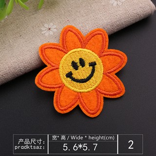 Sticker Ủi Thêu Hình Hoa Hướng Dương