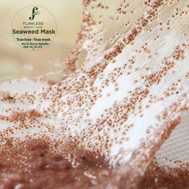 Mặt nạ tảo biển 100% thiên nhiên - Flawless Seaweed Mask