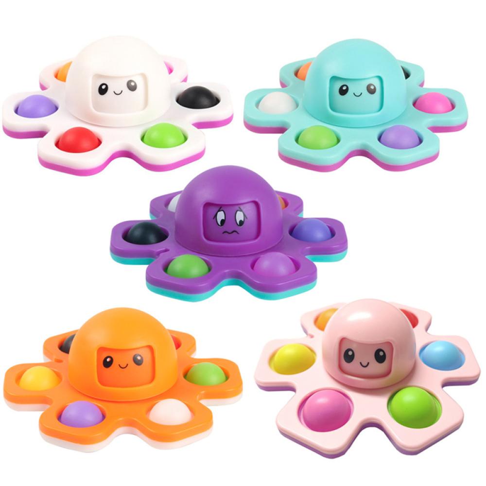 Con Quay Đồ Chơi Fidget Spinner F4X4 BằNg Silicon GiúP GiảM Stress