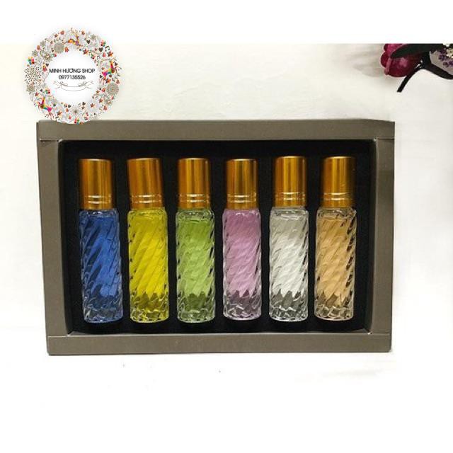 Set nước hoa PHÁP 6 chai lưu hương ấn tượng