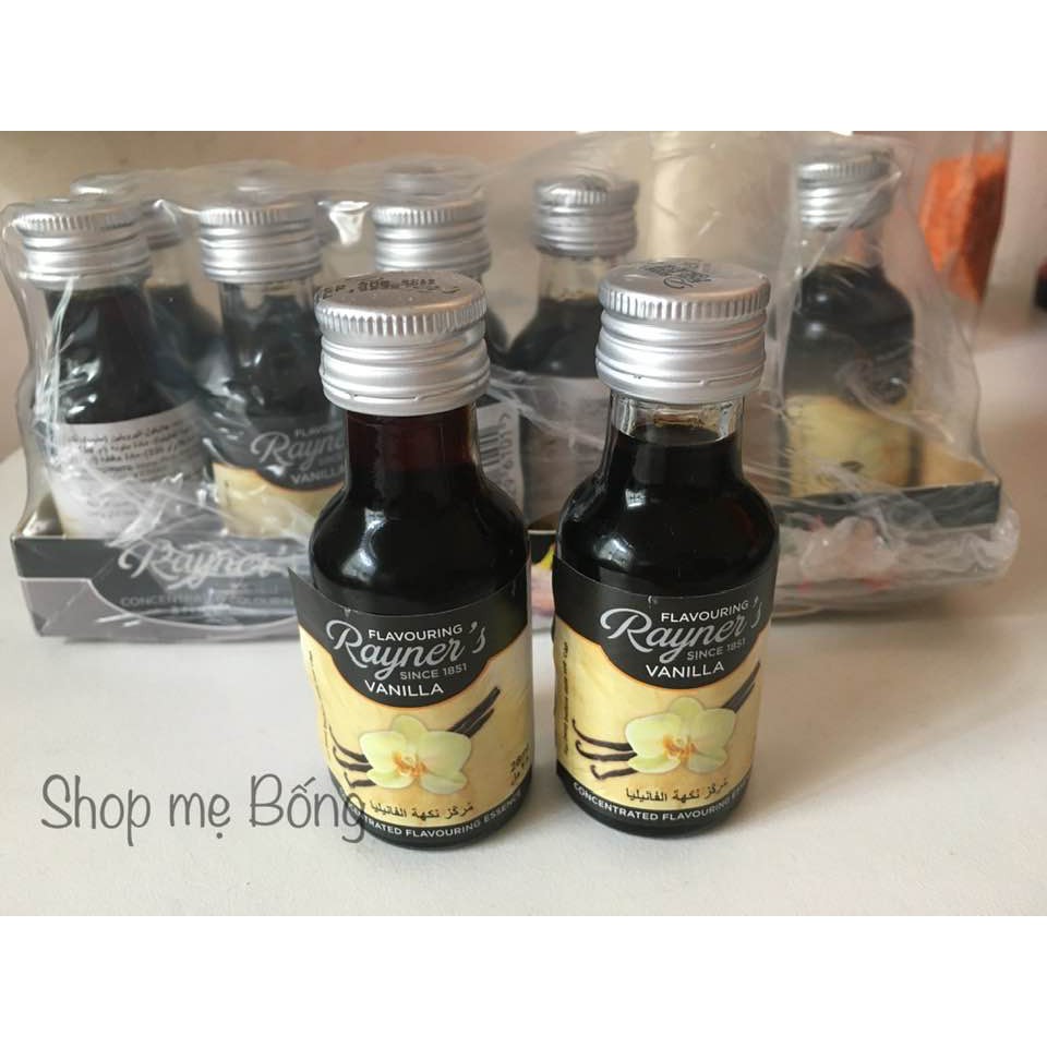 Vani Rayner's 28ml / Vani nước / Hương Vanilla (Mẫu mới, date mới)