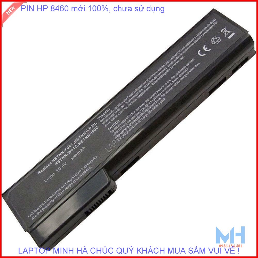 Pin laptop HP ProBook 6570b Battery for HP ProBook 6360b 6460b 6465b 6560b 6565b 6470b 6475b 6570b loại tốt