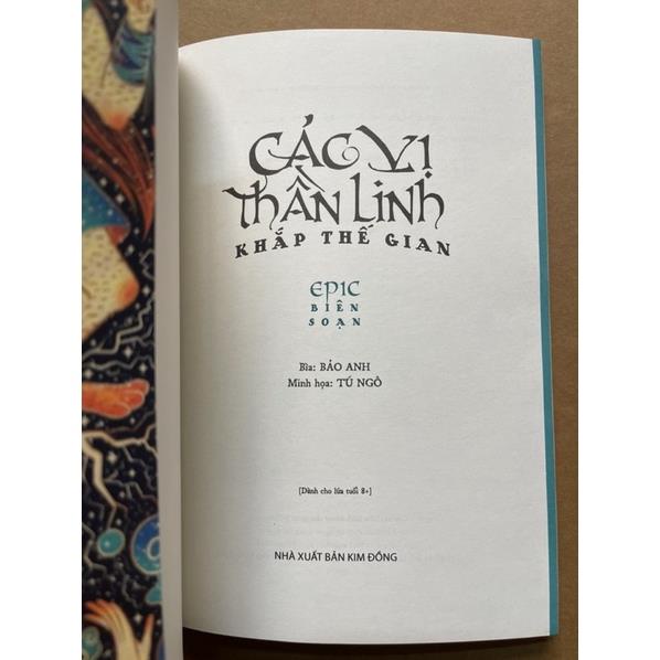 Sách - Các Vị Thần Linh Khắp Thế Gian - NXB Kim đồng