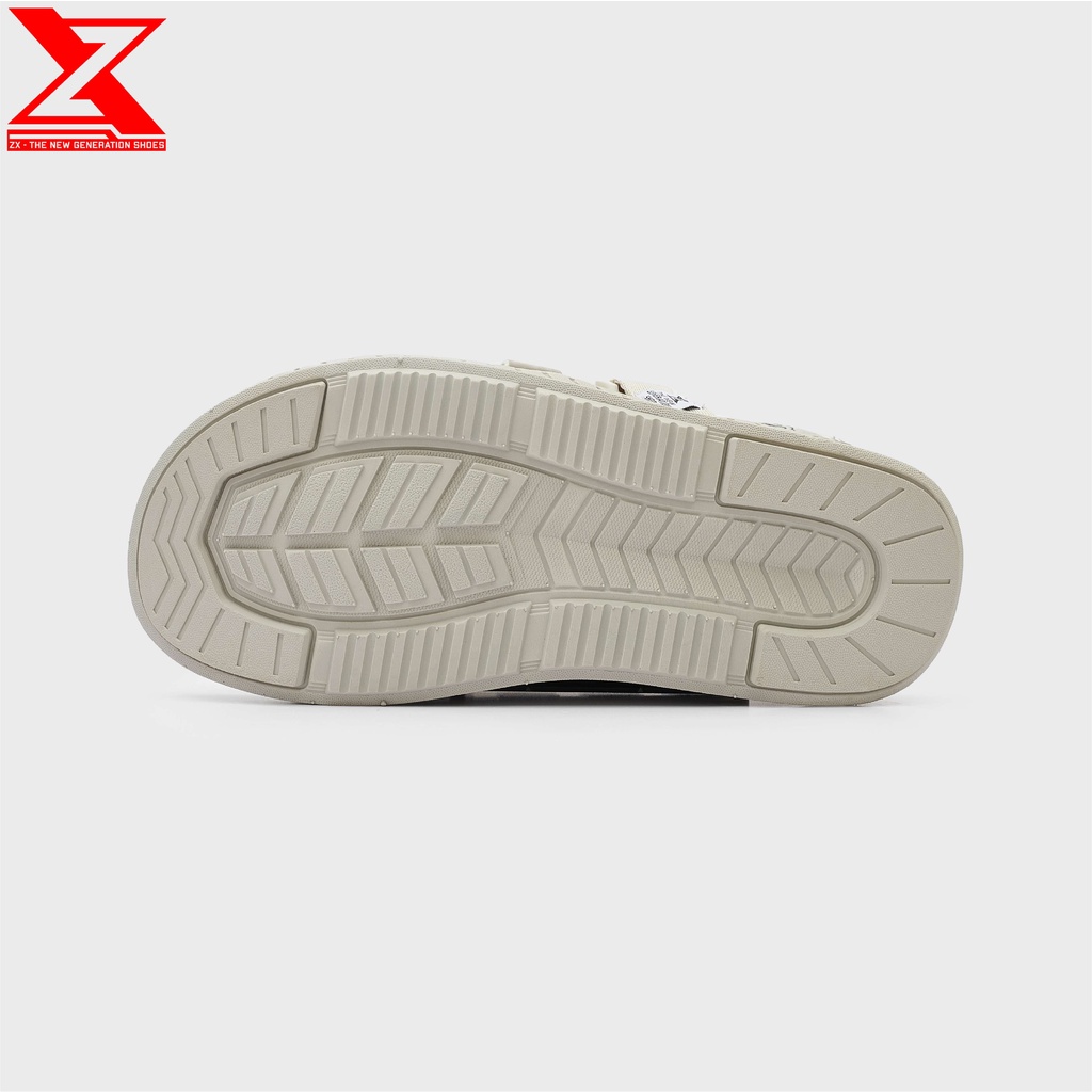 Giày Sandal ZX 3715 Raccoon Cream công nghệ Phylon cao cấp, dép xăng đan quai sau tháo rời