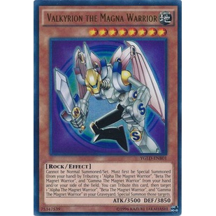 Thẻ bài Yugioh - TCG - UK - Valkyrion the Magna Warrior / YGLD-ENB01'
