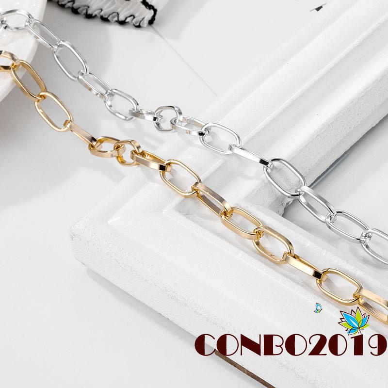 Hgm-Vòng cổ Mặt Hình Trái Tim Màu Vàng Kim Phong Cách Cổ Điển Vintage Dành Cho Cặp Đôi