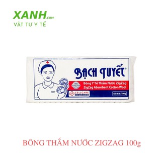 Gòn bạch tuyết cắt sẵn zigzag 100g