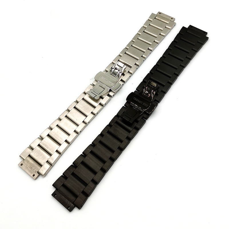 Dây Đeo Inox Màu Trơn Cho Đồng Hồ Thông Minh HUBLOT Big Bang 27mm * 19mm