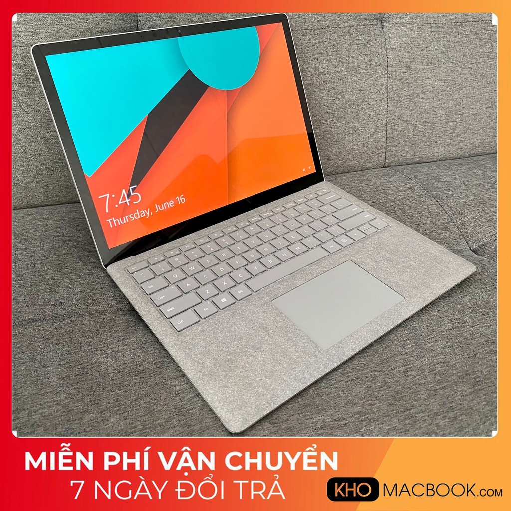 Surface Laptop 1 Core i7-7600u l i5-7300u l RAM 8GB l SSD 256GB l Màn 13 inch 2K Touch   Mới 99%