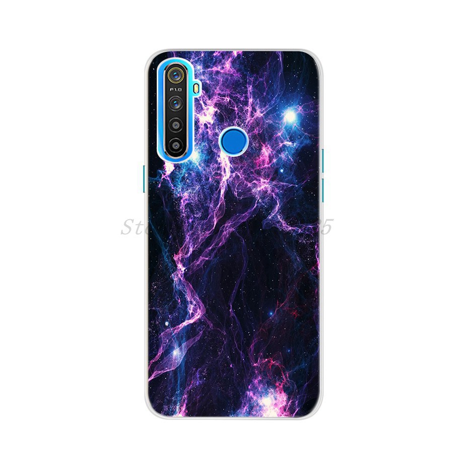 Realme 5 5i 6i Simple Design Fashion Soft Silicone Case Back Cover Real me 5 5s 5i RMX2030 Realme5 Printed Casing