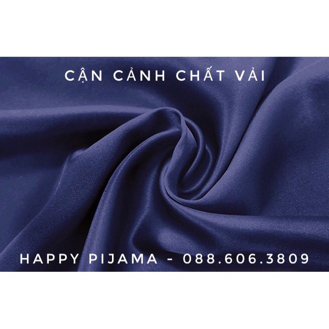 Pijama Lụa Satin ❎ FREE SHIP ❎ Thêu Trái Tim Hàng Cao Cấp