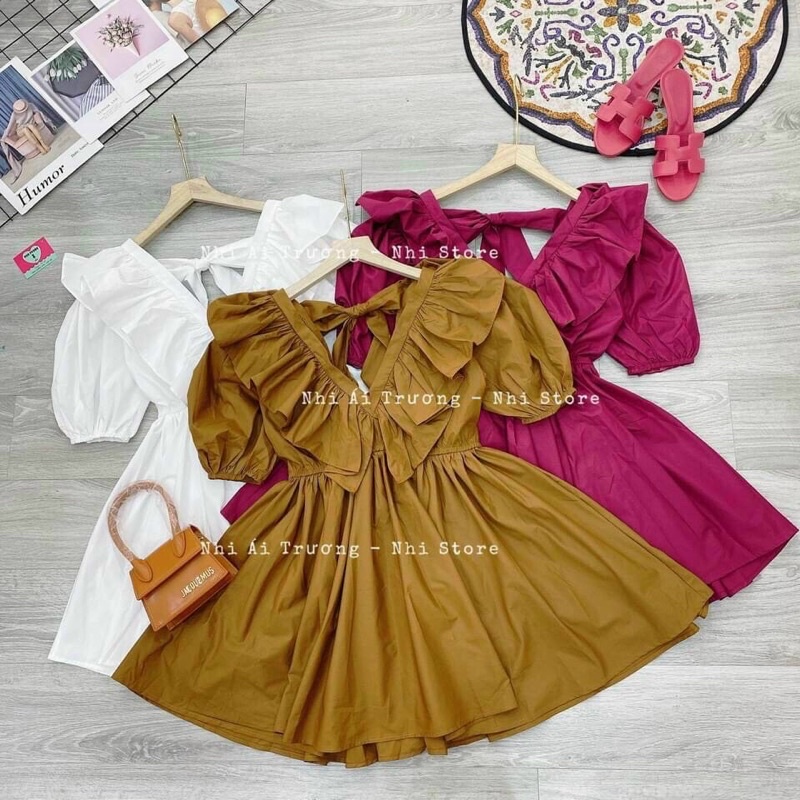 🌹 Đầm babydoll bèo hàng quảng châu