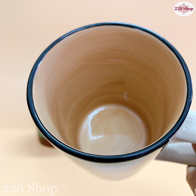 Ly sứ màu sắc cầu vồng[hàng siêu thị có tem]. Hai size:300ml và 550ml | BigBuy360 - bigbuy360.vn