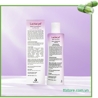 Dung dịch vệ sinh phụ nữ Lactacyd Soft & Silky