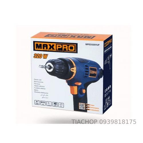 MÁY KHOAN ĐIỆN MAXPRO MPED320VUF 320W