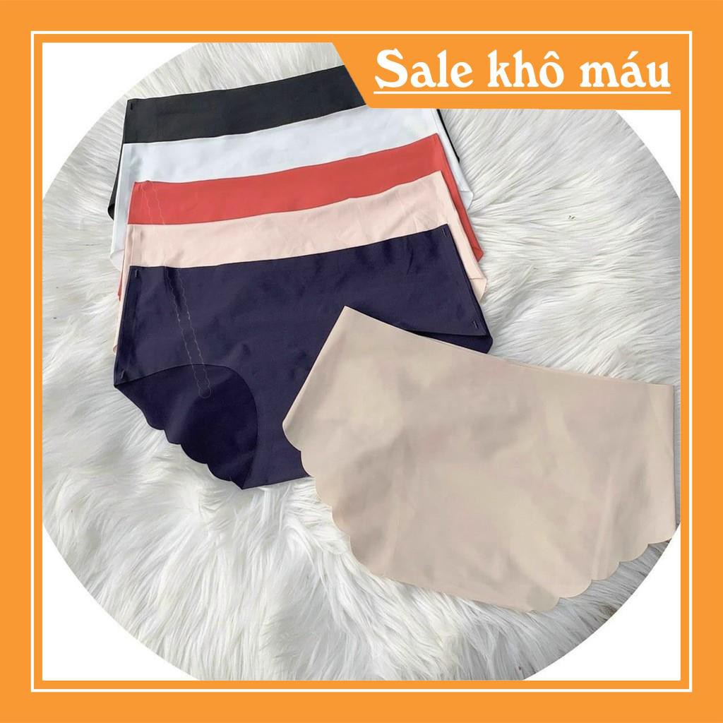 Quần Lót Nữ Đúc Su thun lạnh cao cấp không đường may mềm mại kháng khuẩn được chọn màu