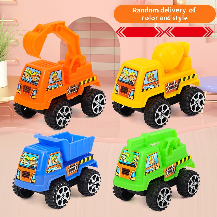 Đồ Chơi Xe Công Trường Kiểu Hoạt Hình Đáng Yêu Cho Bé One