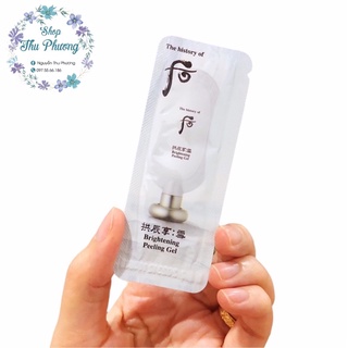 GÓI TẨY DA CHẾT TRẮNG DA WHOO 2ML